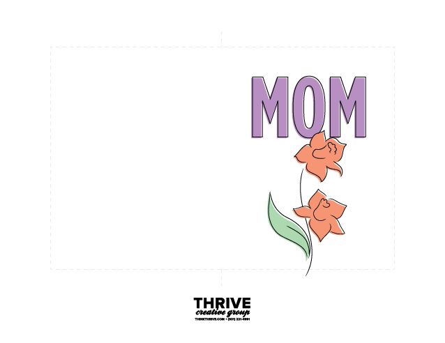 Flower Mother's Day Card