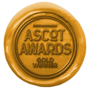 Golden Wax Seal that says, 