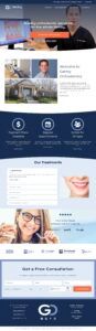 healthcare dental marketing website
