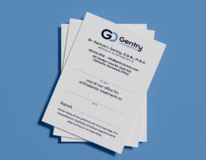 dental marketing stationery