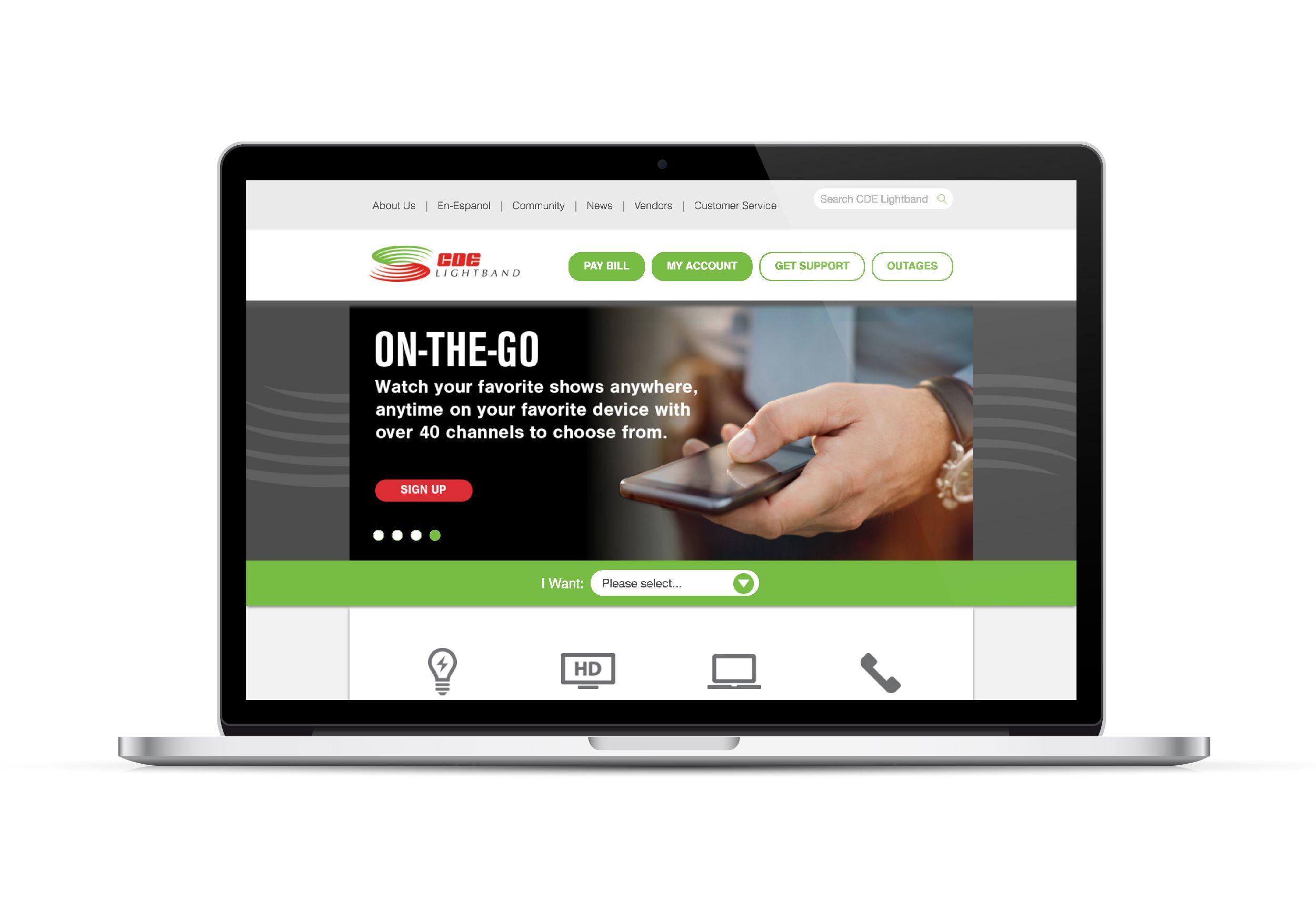 CDE Website Home Page On Laptop Screen