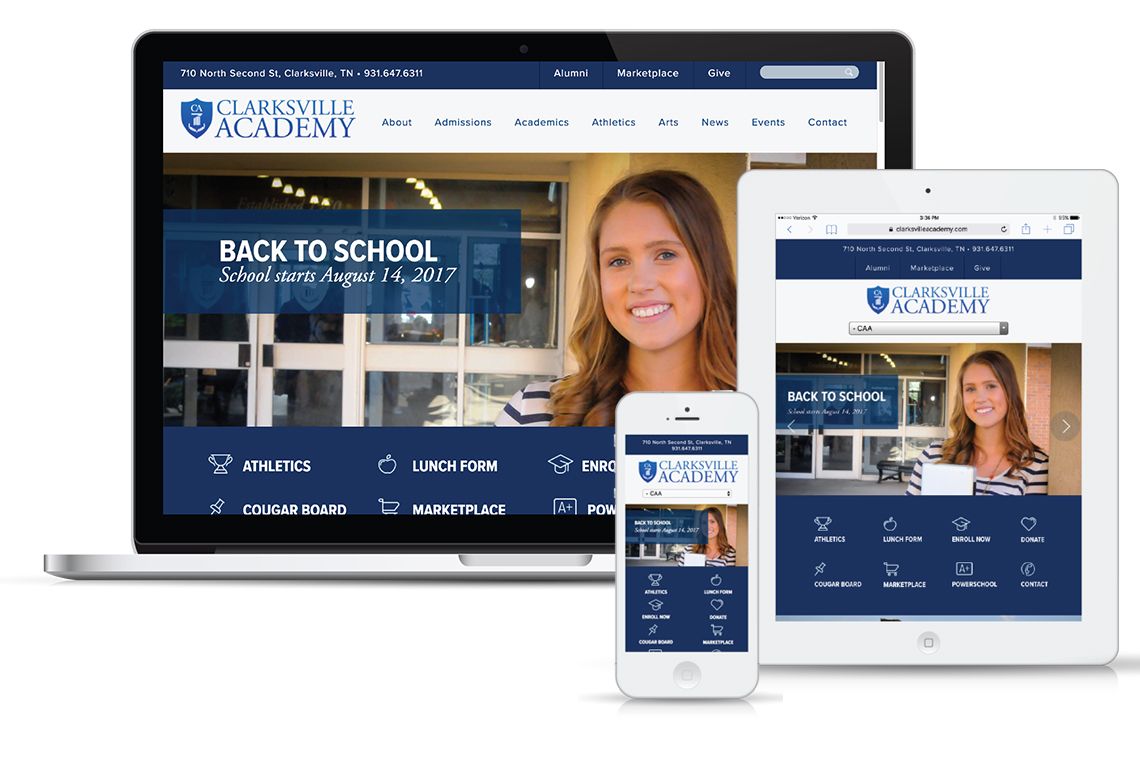Private School Responsive Website Design & Development