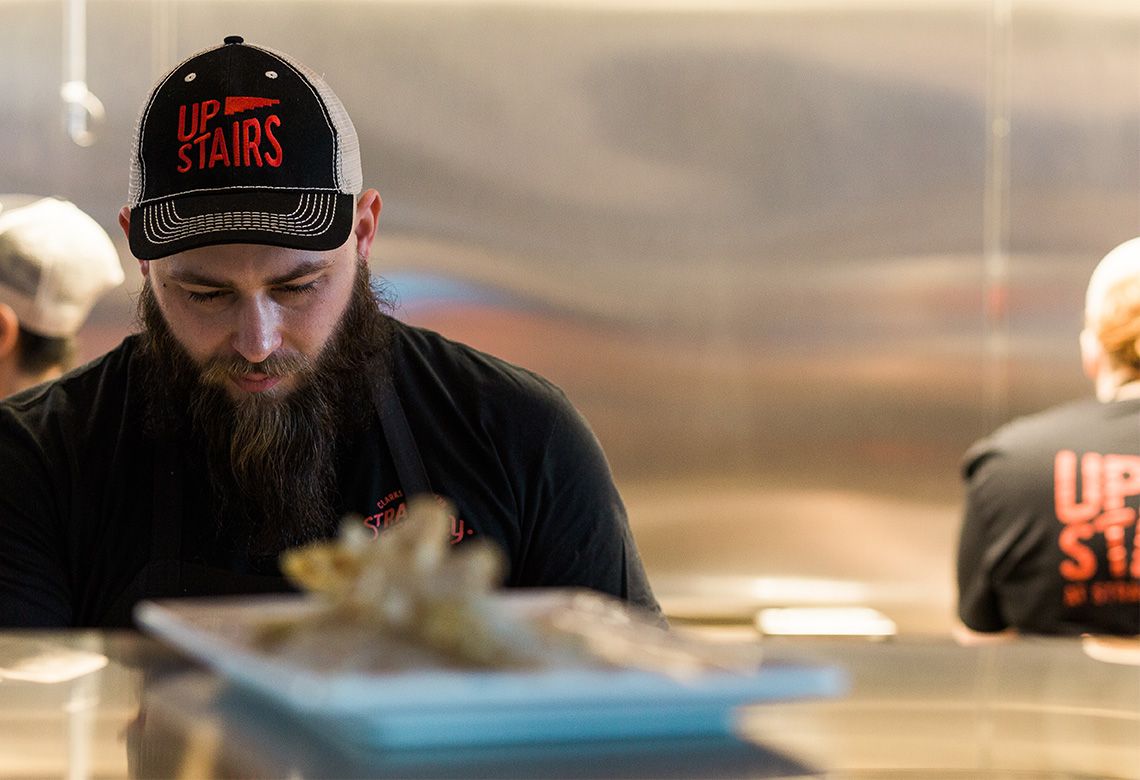 Upstairs-Strawberry-Alley Restaurant Marketing Clarksville TN